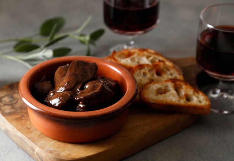 国産バルサミコ酢レシピ 国産バルサミコ酢鶏レバー炒め